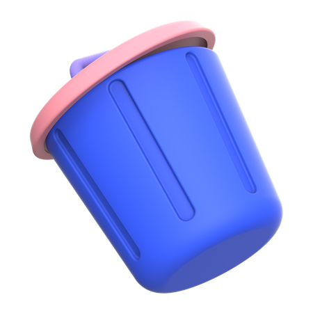 Bin  3D Illustration