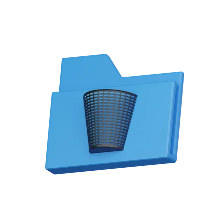 Binフォルダ  3D Icon