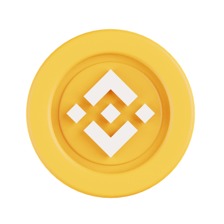 Binance  3D Icon