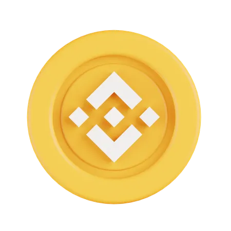Binance  3D Icon