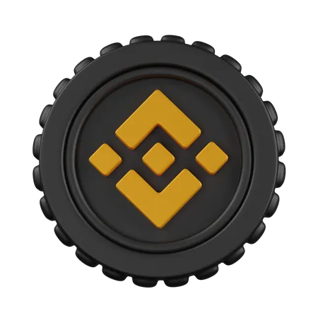 Binance  3D Icon