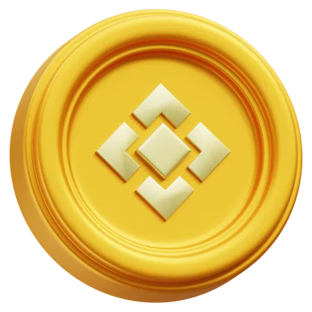 Binance  3D Icon