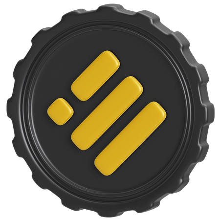 Binance  3D Icon