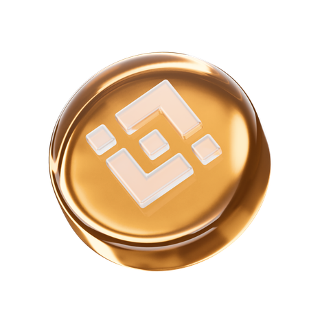 Binance  3D Icon