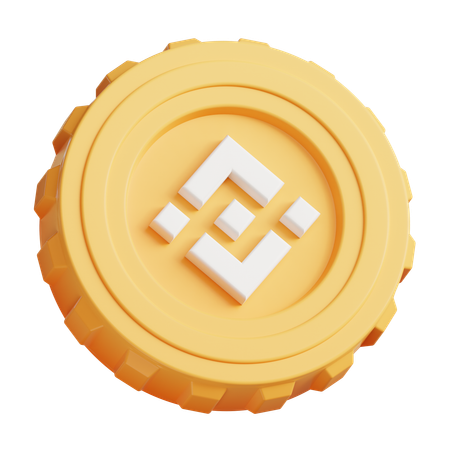 Binance  3D Icon