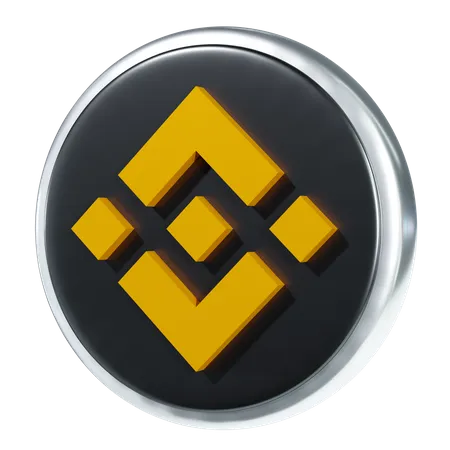 Binance  3D Icon