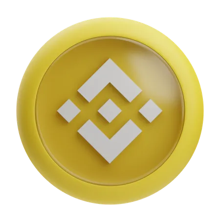 Binance  3D Icon