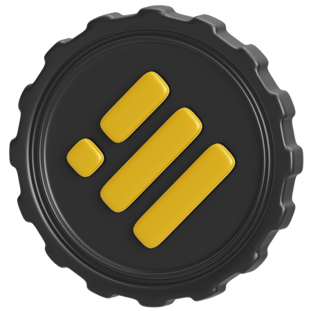 Binance  3D Icon