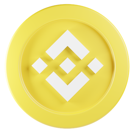 Binance  3D Icon