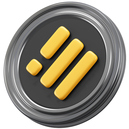 Binance  3D Icon