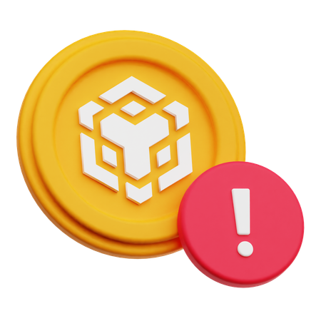 Binance-Alarm  3D Icon