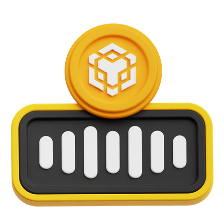 Binance Audio  3D Icon