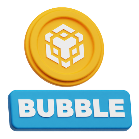 Binance Bubble  3D Icon