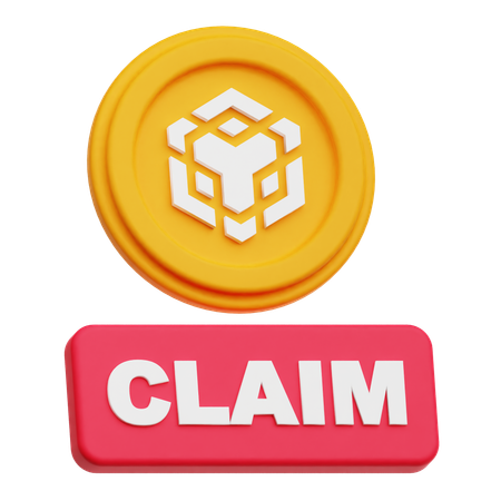Binance Claim  3D Icon