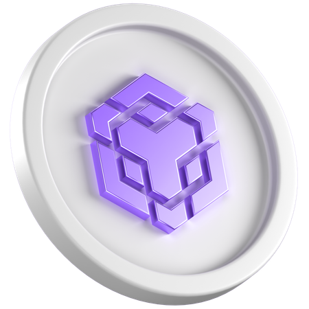Binance Coin  3D Icon