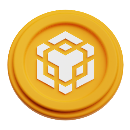 Moneda binance  3D Icon