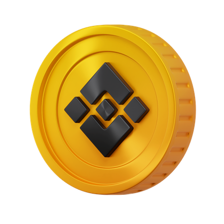 Binance Coin  3D Icon