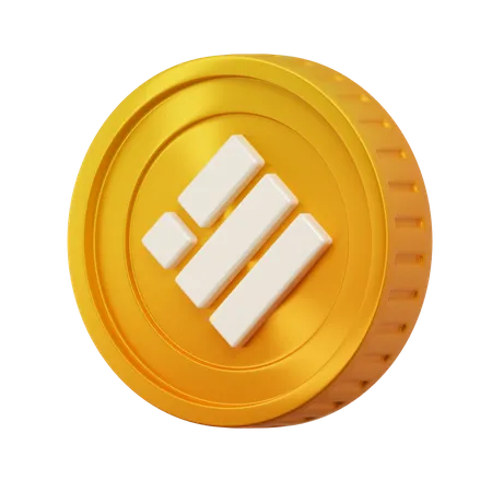 Binance Coin  3D Icon