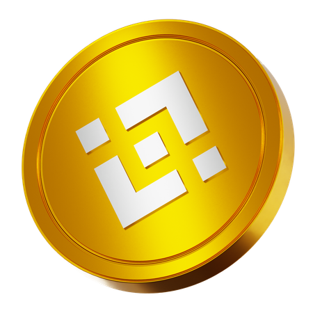 Binance Coin  3D Icon