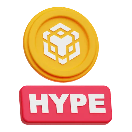 Binance Coin  3D Icon