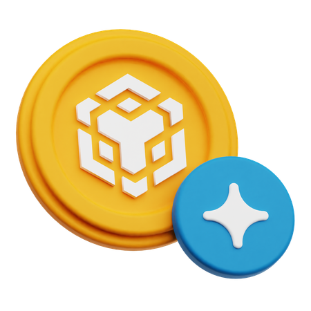 Binance Coin  3D Icon