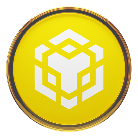 Binance Coin  3D Icon