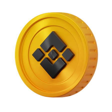 Binance Coin 3D Icon