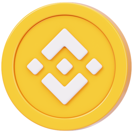 Binance Coin (BNB)  3D Icon