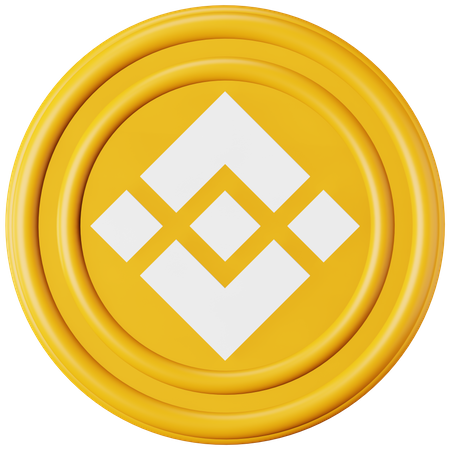 Binance Coin (BNB) 3D Icon