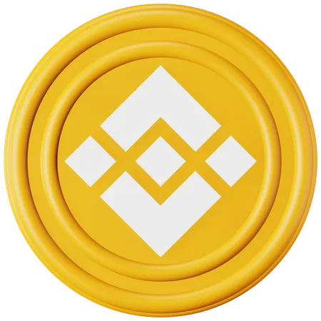 Binance Coin (BNB) 3D Icon