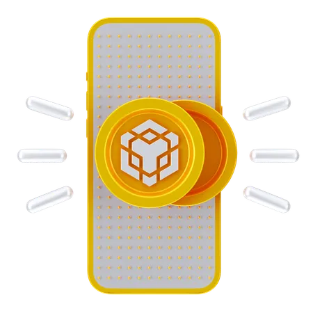 Binance en ligne  3D Icon