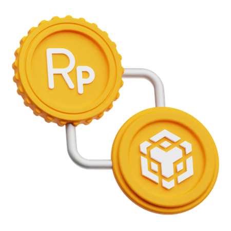 Binance Exchange  3D Icon