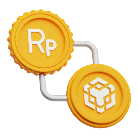 Binance Exchange  3D Icon