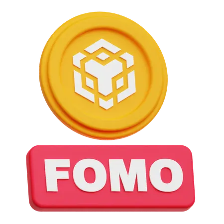 Binance Fomo  3D Icon