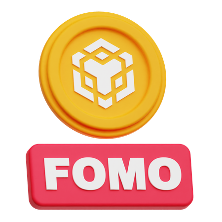 Binance Fomo  3D Icon