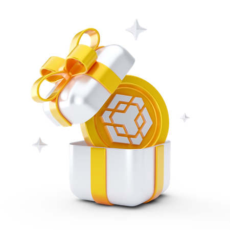 Cadeau binance  3D Icon