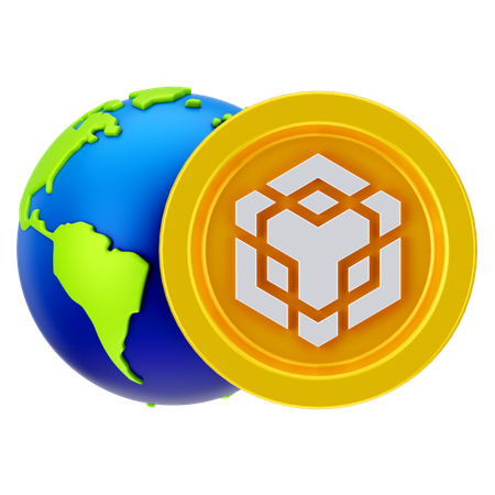 Binance mondiale  3D Icon