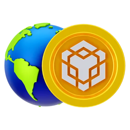 Binance mondiale  3D Icon