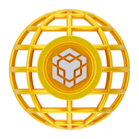 Binance mondiale  3D Icon