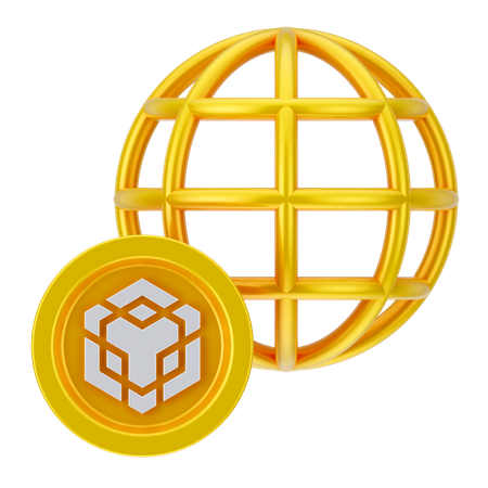 Binance mondiale  3D Icon