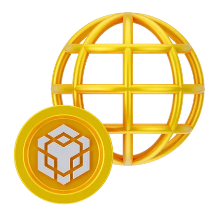 Binance mondiale  3D Icon