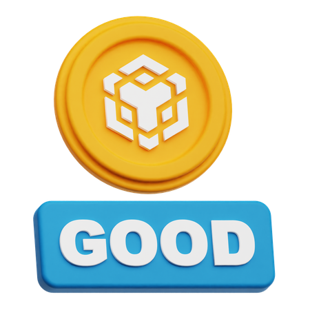 Binance Good  3D Icon