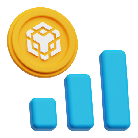 Binance Growth  3D Icon