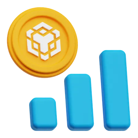 Binance Growth  3D Icon
