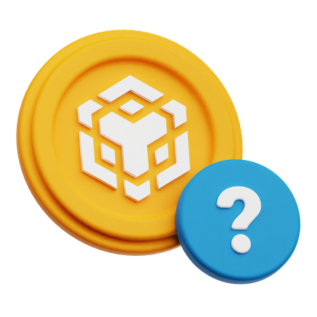 Binance Help  3D Icon