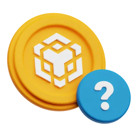 Binance Help  3D Icon