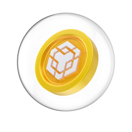 Binance-Hologramm  3D Icon