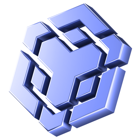 Logo binance  3D Icon