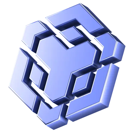 Logo binance  3D Icon