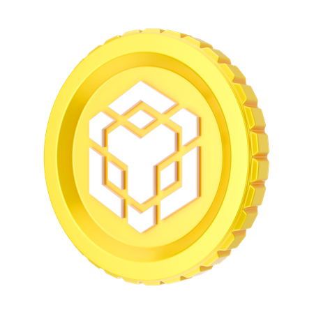 Binance-Münze  3D Icon